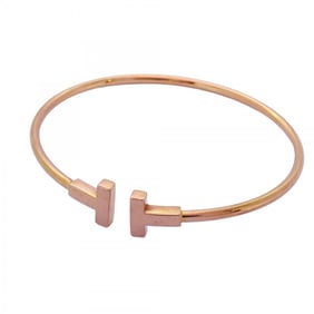Tiffany Bangle T-Wire 18KPG Pink Gold Women's