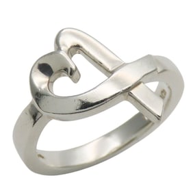 Tiffany & Co. Loving Heart Ring, SV925, approximately 3.8g, Silver, Paloma Picasso, Women's. TIFFANY