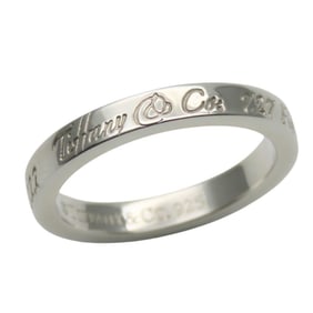 Tiffany & Co. Notes Narrow Ring, New York, SV925, approximately 2.7g, silver, women's.