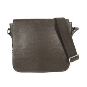 LOUIS VUITTON M32488 Taiga Andrei Crossbody Messenger Bag with Flap Shoulder in Leather, Grizzly