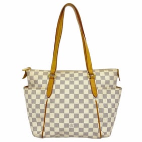 Louis Vuitton Damier Azur Totally PM Tote Bag N51261 White Women's P1729037