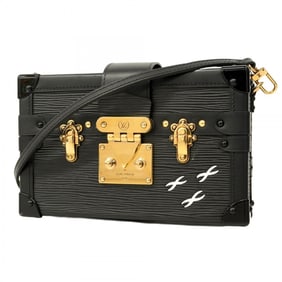 Louis Vuitton Epi Petite Malle Shoulder Bag M59179 Noir Women's P1725974