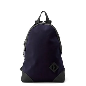 Hermes Hermès Sleek Backpack, Blue Marine, Caban, Toile Bivouac, Swift, B Stamp, Men's