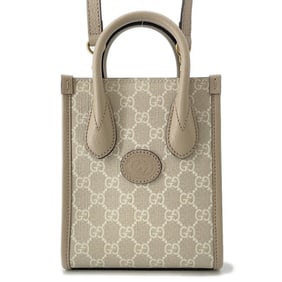 Gucci Interlocking G GG Supreme Mini Tote Bag 671623 GUCCI 2-way