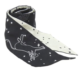 Christian Dior Mitzah Constellation Print Silk Scarf/Muffler for Women
