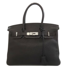 Hermes Birkin 30 Togo Handbag, Silver Hardware, Women's