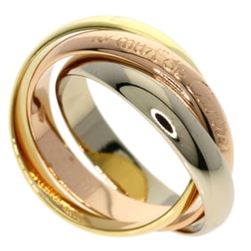 Cartier Trinity #50 Ring, 18K Yellow Gold, 18KWG, 18KPG, Women's