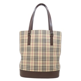 Burberry Nova Check Canvas Tote Bag for Women