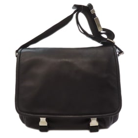 Prada simple design shoulder bag lambskin for women