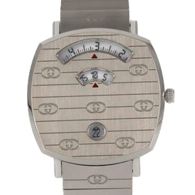 Gucci Grip 157.4 YA157401 Stainless Steel Quartz Watch