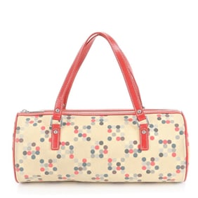 Burberry all-over print mini Boston leather tote bag, shoulder handbag for women