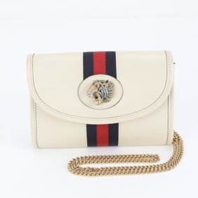 Gucci Raja Chain Shoulder Wallet Bag 573797 Leather for Women