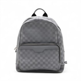Louis Vuitton Damier Infini Backpack N40096 Leather Rucksack Bag Gray Men's