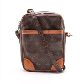 Louis Vuitton Monogram Danube M45266 Leather Messenger Shoulder Bag for Men