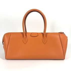 HERMES Paris Bombay 35 Tote Bag, Handbag, Epson, Women's, Orange
