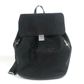 LOUIS VUITTON M93057 Damier Geant Peony Backpack, Canvas, Men's/Women's, Noir/Black