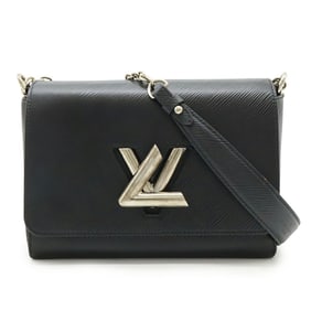 LOUIS VUITTON Epi Twist MM Shoulder Bag/Chain Bag in Noir/Black (M50282)