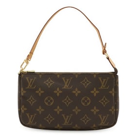 LOUIS VUITTON Monogram Pochette Accessoires Pouch Handbag M51980
