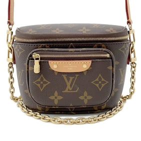 Louis Vuitton Monogram Mini Bum Bag M82335, a 2-way shoulder bag.