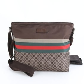 Gucci Diamante Sherry Line 270410 Leather Messenger Shoulder Bag for Men