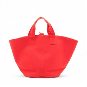 Hermes Hermès Panier de Plage PM Toile Officier Orange Tote Bag for Women