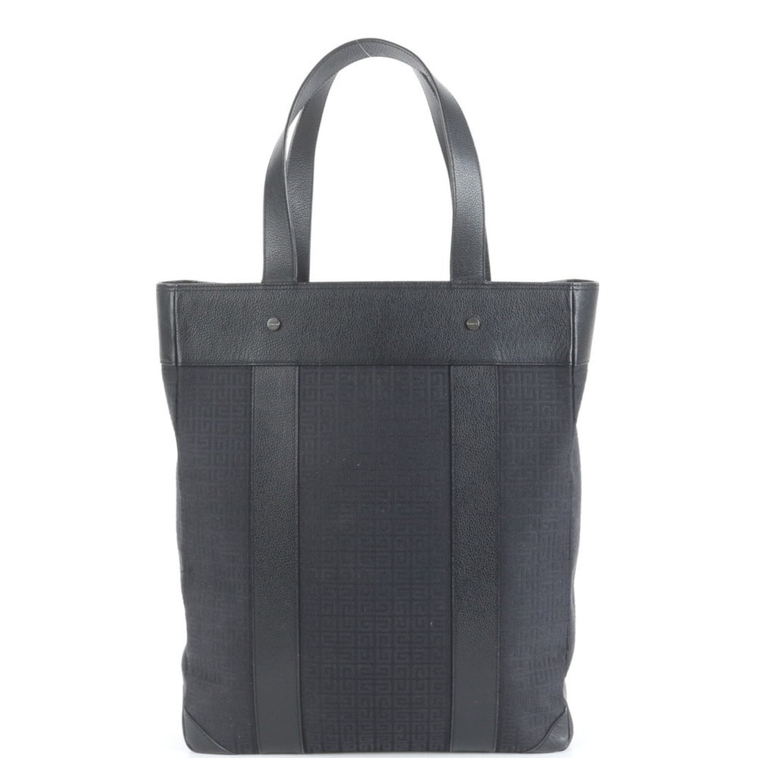 Givenchy Leather Tote Bag Shoulder Black Men's: --- Catalog ---Category: SizeSize (HxWxD): 42cm x 34cm x 9cm / 16.53'' x 13.38'' x 3.54''Category: DesignType: Tote bagColor: BlackGender: Men,WomenMaterial: Leather , Canvas Category: GeneralBrand: G