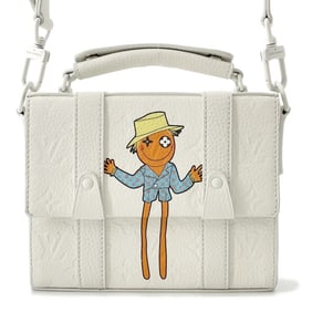 Louis Vuitton Handbag Flap Soft Trunk Taurillon Leather M57407 2-Way Shoulder Bag White