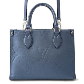 Louis Vuitton Monogram Giant Empreinte On-the-Go PM Handbag M58956 2-way Shoulder Bag