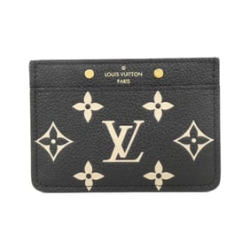 Louis Vuitton Two-Tone Monogram Empreinte Porte Carte Sample M81022 Business Card Case