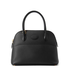 Hermes Hermès Bolide 27 Black Handbag with Epson C Stamp and 2-Way Shoulder Bag