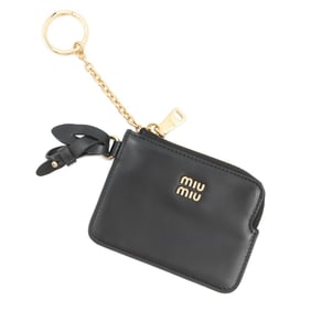 Miu Miu Miu wallet/coin case leather 5TL508 black
