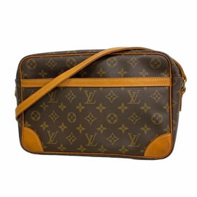 Louis Vuitton Monogram Trocadero 30 Shoulder Bag M51272 Brown Women's