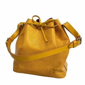 Louis Vuitton Epi Petit Noe Shoulder Bag M44109 Jaune Women's