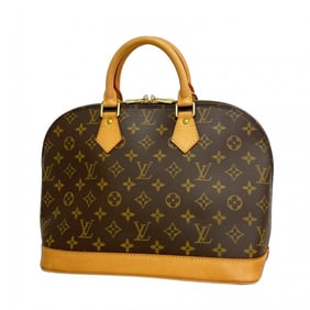 Louis Vuitton Monogram Alma Handbag M51130 Brown Women's