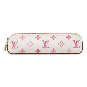 LOUIS VUITTON Monogram Flower Tile LV By the Pool Truth Elisabeth Pencil Case/Pouch, Pink, GI0918