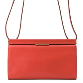 Hermes Hermès Click H 21 Rouge Coupe Evergrain Shoulder Bag with D Stamp