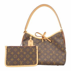 Louis Vuitton Monogram Carryall Shoulder Bag NMPM M46203 Brown Women's