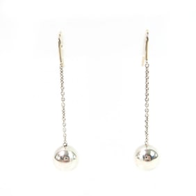 TIFFANY & Co. Tiffany Hardwear Ball Earrings, SV925 Silver, with Dust Bag, Weight 4.7g, Women's