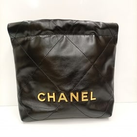 Chanel CHANEL22 MINI handbag shoulder bag in calfskin JA-24999