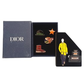 Christian Dior DIOR Pin Badge Set of 6 (6 items): Bag, Sneakers, Star Hat, Dior JA-2