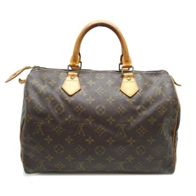 Louis Vuitton Speedy 30 Women's Boston Bag M41526 (Discontinued) Monogram Brown