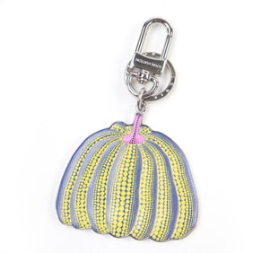 LOUIS VUITTON x Yayoi Kusama, 2023, M01103 Porte-Clés Pumpkin Keychain/Bag Charm, Yellow, Box and