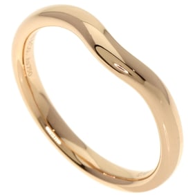 Tiffany Curved Band Ring, 18K Pink Gold, Unisex