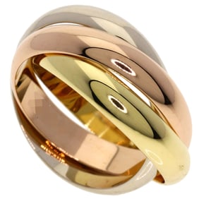 Cartier Trinity #51 Ring, 18K Yellow Gold, 18KWG, 18KPG, Women's