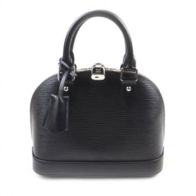 LOUIS VUITTON Alma BB (M24645) Epi Leather Noir 2-Way Handbag/Shoulder Bag, Made in France, with Box