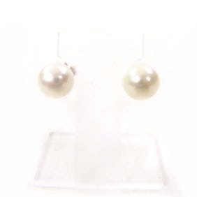 TIFFANY & Co. Tiffany Ziegfeld Collection Pearl Earrings, Freshwater AG925, White, for Binaural