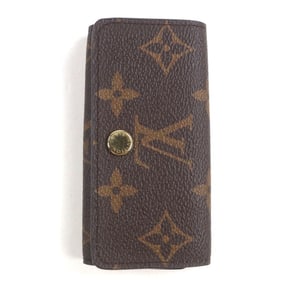 LOUIS VUITTON M83265 Multicle 4 Chamalow Pink Monogram 4-Ring Key Case with Box and Dust Bag, Made