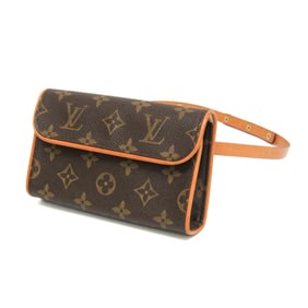 Louis Vuitton Monogram Pochette Florentine XS Size Belt M51855 Women's Fanny Pack Brown
