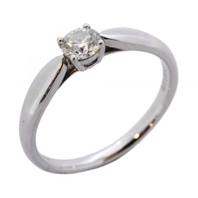 Tiffany Harmony 1PD Pt950 Platinum Diamond 0.26ct Women's Ring Size 11