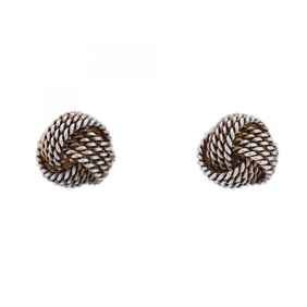 Tiffany Somerset Mesh Sterling Silver 925 Women's Earrings